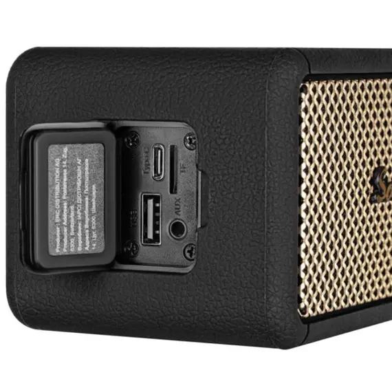 დინამიკი 2E SoundLegend Mini 40W, BT 5.3, TWS, FLAC, MP3, WAV, EQ, Power Bank, IPX6, Black - Primestore.ge