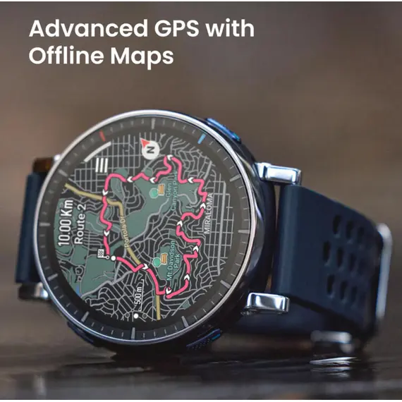 სმარტ საათი Xiaomi Amazfit Active 3 Premium Atlas Blue - Primestore.ge