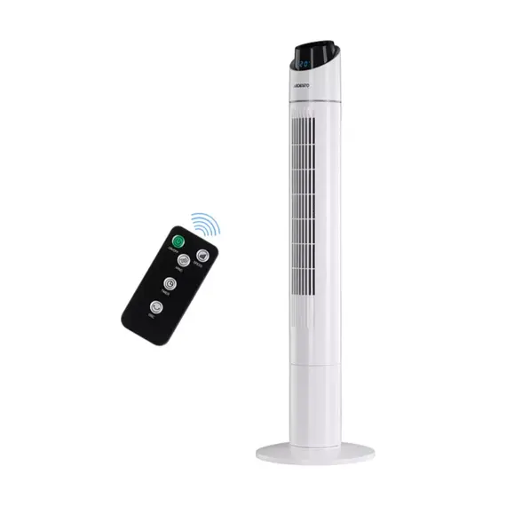 ვენტილატორი ARDESTO, 110см, 50Вт, remote control, display, black and white - Primestore.ge