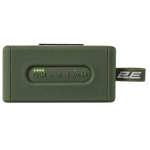 დინამიკი 2E SoundLegend Mini 40W, BT 5.3, TWS, FLAC, MP3, WAV, EQ, Power Bank, IPX6, Green - Primestore.ge