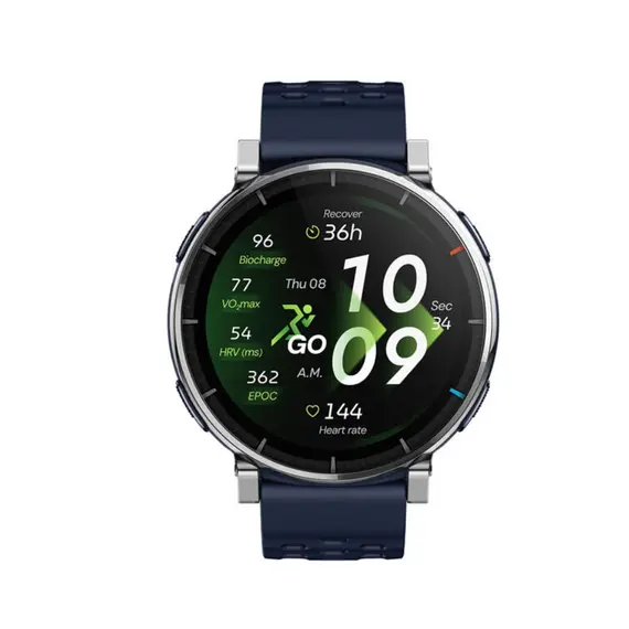 სმარტ საათი Xiaomi Amazfit Active 3 Premium Atlas Blue - Primestore.ge