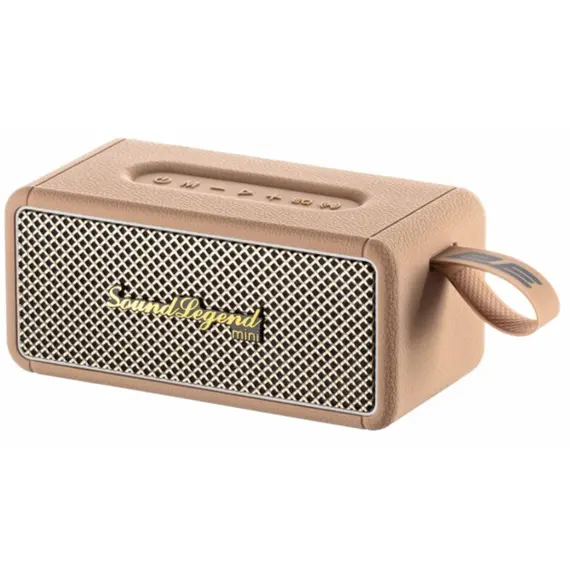 დინამიკი 2E SoundLegend Mini 40W, BT 5.3, TWS, FLAC, MP3, WAV, EQ, Power Bank, IPX6, Brown - Primestore.ge