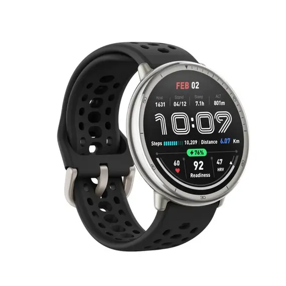 სმარტ საათი Xiaomi Amazfit Active 2 Sport Silicone Black - Primestore.ge