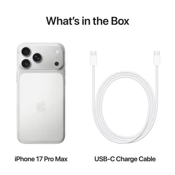 მობილური ტელეფონი Apple IPhone 17 Pro 1TB Silver/D - Primestore.ge