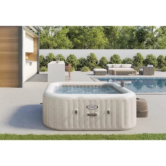სპა აუზი INTEX 28472 "Chevron Deluxe" - Primestore.ge