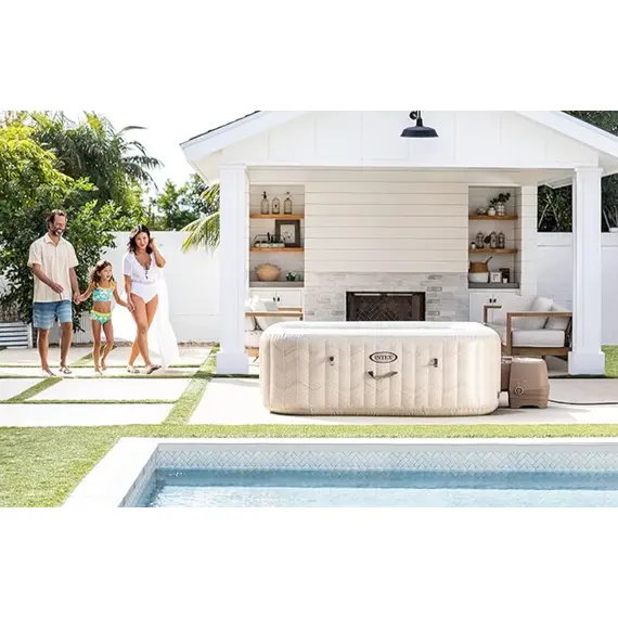სპა აუზი INTEX 28472 "Chevron Deluxe" - Primestore.ge
