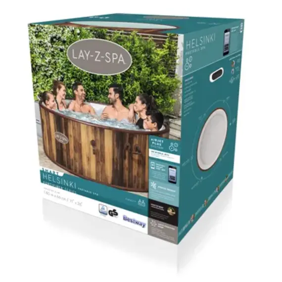 სპა აუზი Bestway LAY-Z-SPA 6941607350324 "Helsinki AirJet" - Primestore.ge