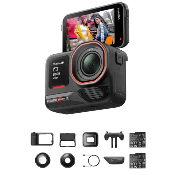 ვიდეო კამერა Insta360 Ace Pro 2 Ultimate Videography Bundle - Primestore.ge