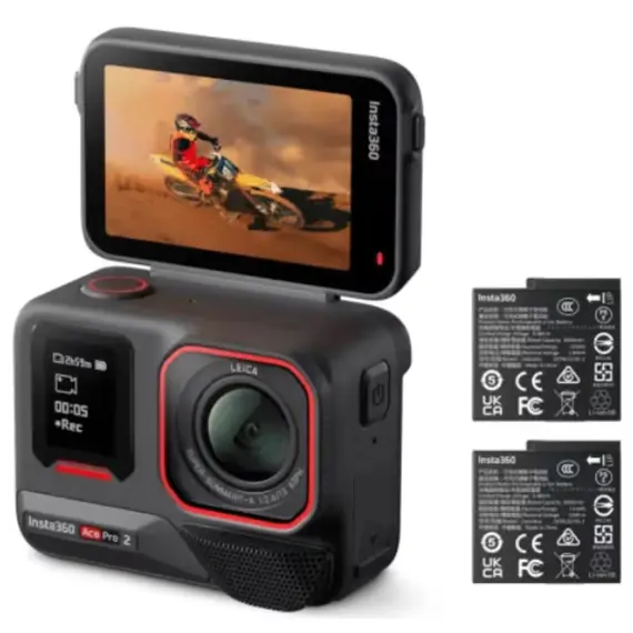 ვიდეო კამერა Insta360 Ace Pro 2 Dual Battery - Primestore.ge