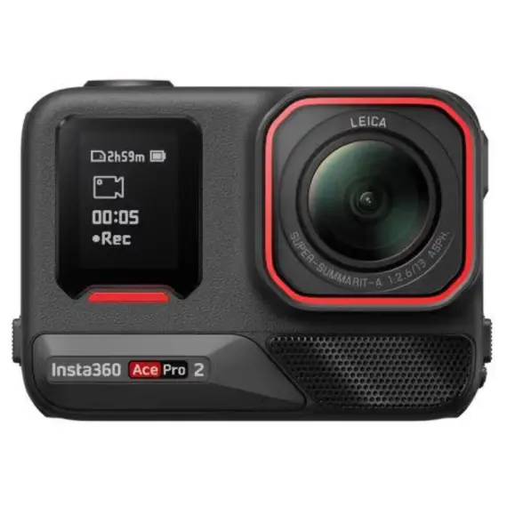 ვიდეო კამერა Insta360 Ace Pro 2 Dual Battery Xplorer Bundle / Dark Gray - Primestore.ge
