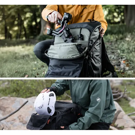 დრონის ჩანთა PGYTECH OnePro Focux Backpack 25L（Space Black) - Primestore.ge