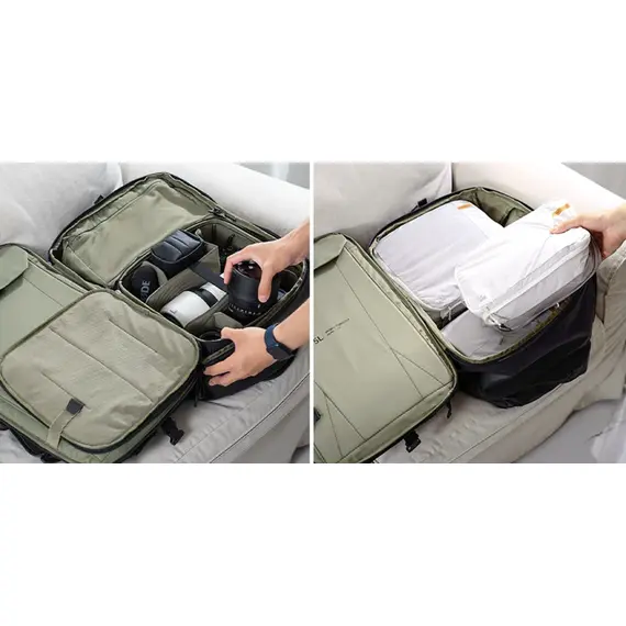 დრონის ჩანთა PGYTECH OneMo Travel Backpack 35L (Olive Green) - Primestore.ge