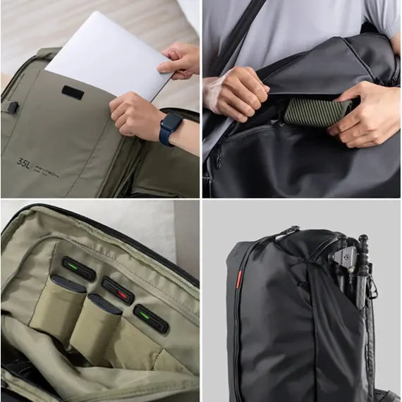 დრონის ჩანთა PGYTECH OneMo Travel Backpack 35L (Olive Green) - Primestore.ge