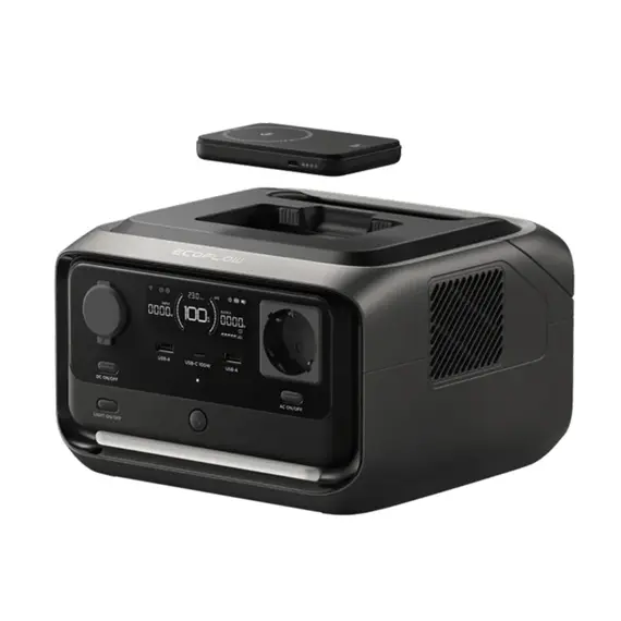 კვების წყარო Ecoflow River 3 PLUS Wireless - Primestore.ge