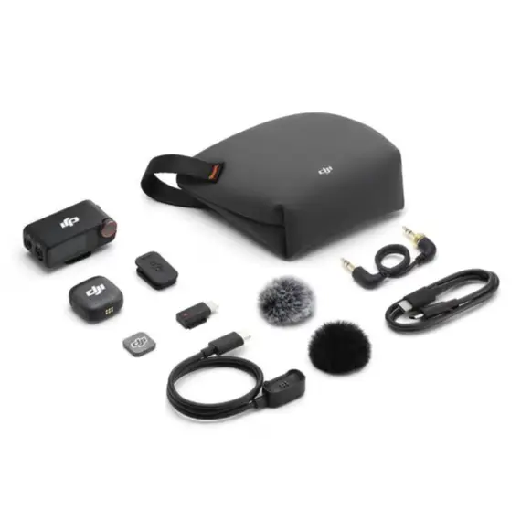 მიკროფონი DJI Mic 3 (1 TX + 1 RX) - Primestore.ge