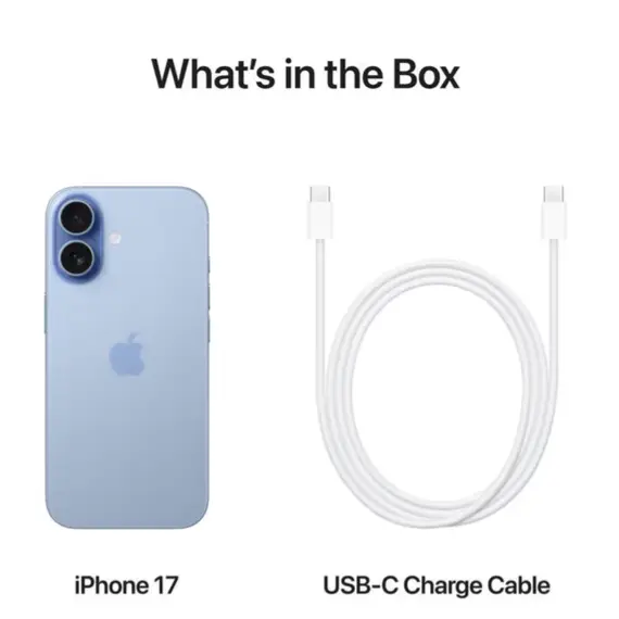 მობილური ტელეფონი Apple IPhone 17 256GB Mist Blue/D - Primestore.ge