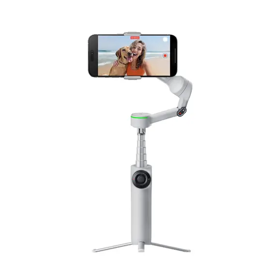 სტაბილიზატორი Insta360 Flow 2 Pro AI Tracker Bundle/ Stone Gray - Primestore.ge