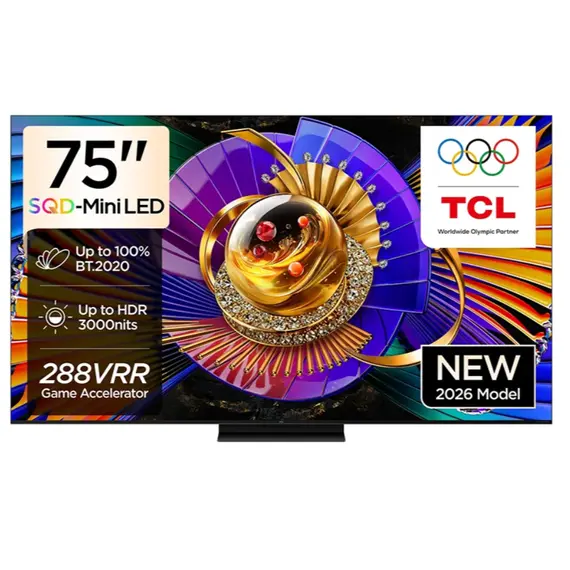 ტელევიზორი TCL 75C7L 4K Google TV; Airplay2;  144Hz - Primestore.ge