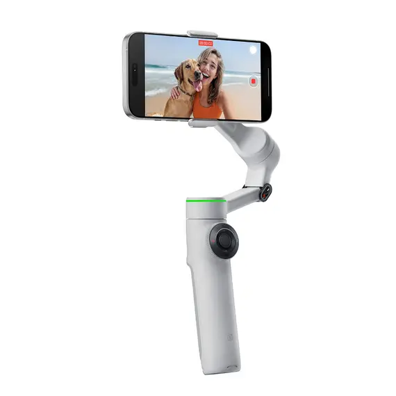 სტაბილიზატორი Insta360 Flow 2 Pro AI Tracker Bundle/ Stone Gray - Primestore.ge