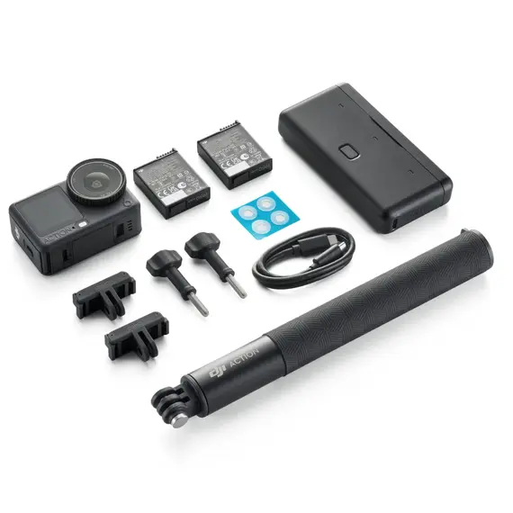 ვიდეო კამერა DJI Osmo Action 6 Adventure Combo - Primestore.ge