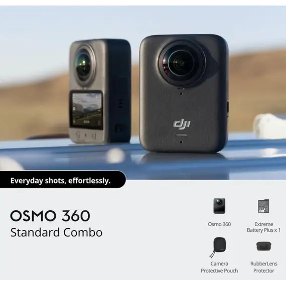 ვიდეო კამერა DJI Osmo 360 Standard Combo - Primestore.ge