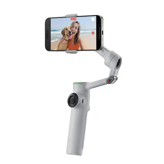 სტაბილიზატორი Insta360 Flow 2 Pro AI Tracker Bundle/ Stone Gray - Primestore.ge