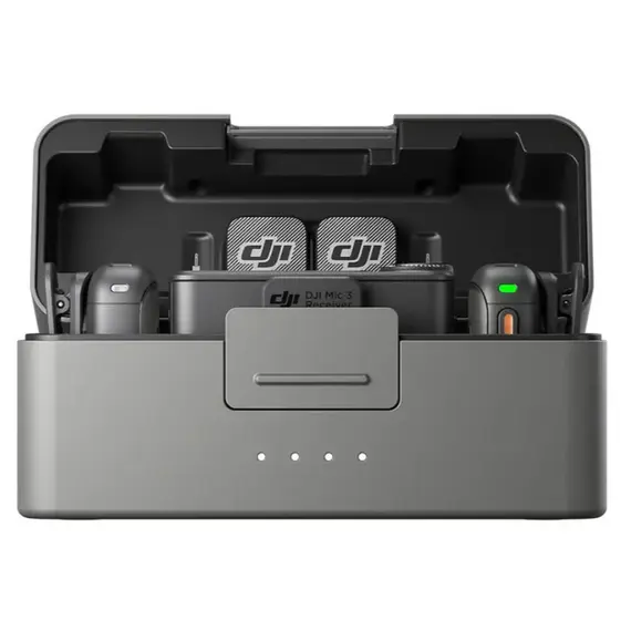 მიკროფონი DJI Mic 3 (2 TX + 1 RX + Charging Case) - Primestore.ge