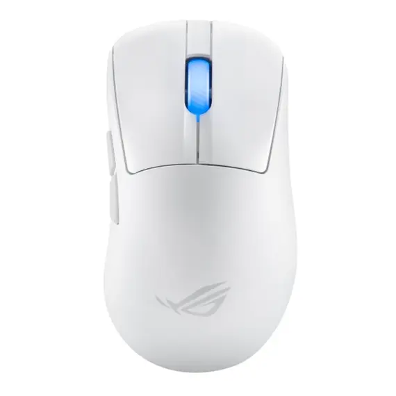 მაუსი ASUS Mouse ROG Keris II Ace, RGB, USB-A/WL/BT, white - Primestore.ge