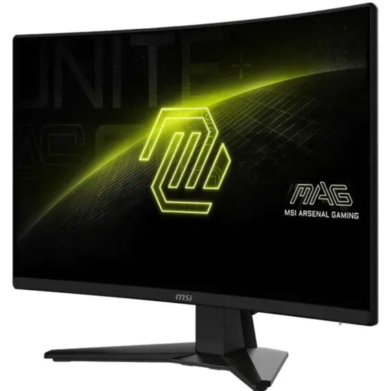 მონიტორი MSI Monitor 23.6" MAG 242C HDMI, DP, Audio, IPS, 180Hz, 1ms, sRGB 115%, CURVED, AdaptiveSync - Primestore.ge