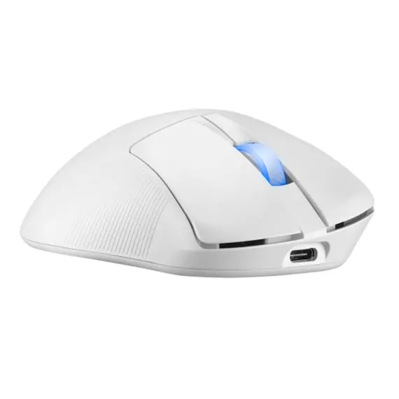 მაუსი ASUS Mouse ROG Keris II Ace, RGB, USB-A/WL/BT, white - Primestore.ge