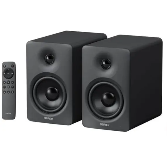 დინამიკი Edifier M90, 100W, HDMI eARC, Optical, Type-C, AUX, Bluetooth, Compact Active Speaker, Black - Primestore.ge