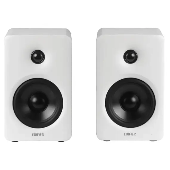 დინამიკი Edifier M90, 100W, HDMI eARC, Optical, Type-C, AUX, Bluetooth, Compact Active Speaker, White - Primestore.ge