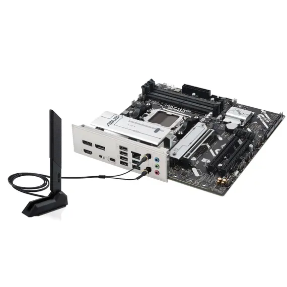დედა დაფა ASUS Motherboard PRIME B840M-A WIFI sAM5 B840 4xDDR5 M.2 HDMI DP Wi-Fi BT mATX - Primestore.ge