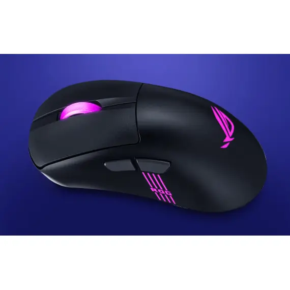 მაუსი ASUS Mouse ROG Keris II Origin, RGB, USB-A/WL/BT, black - Primestore.ge