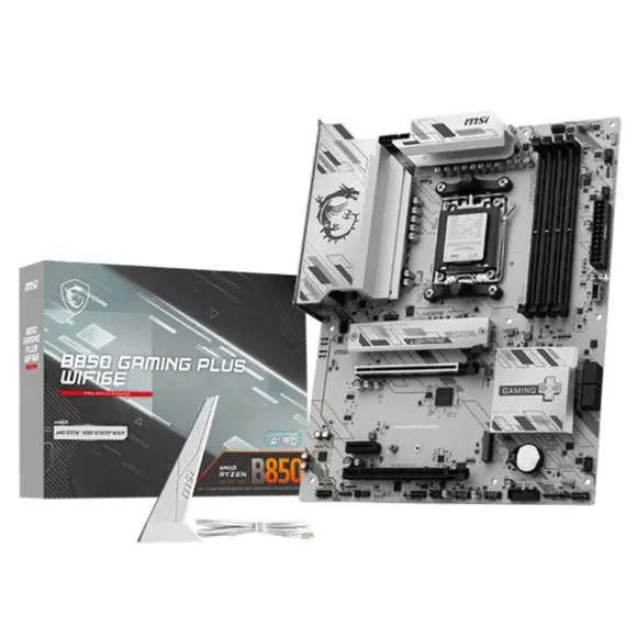 დედა დაფა MSI Motherboard B850 GAMING PLUS WIFI6E sAM5 B850 4xDDR5 M.2 HDMI DP WiFi BT ATX - Primestore.ge