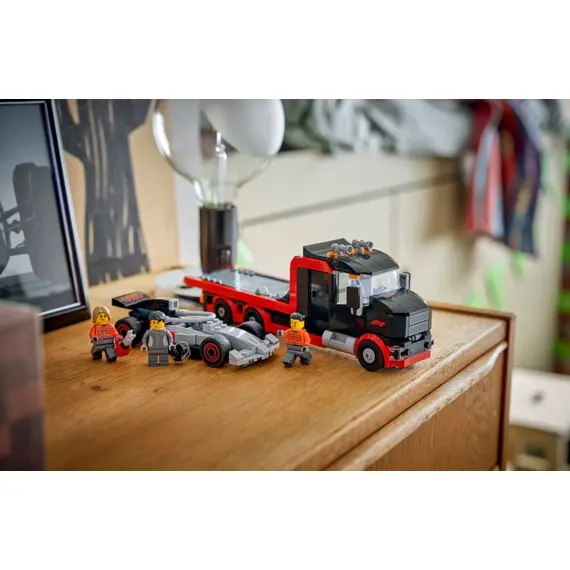 ლეგო LEGO Constructor City F1 Display Truck with Audi F1 Race Car - Primestore.ge