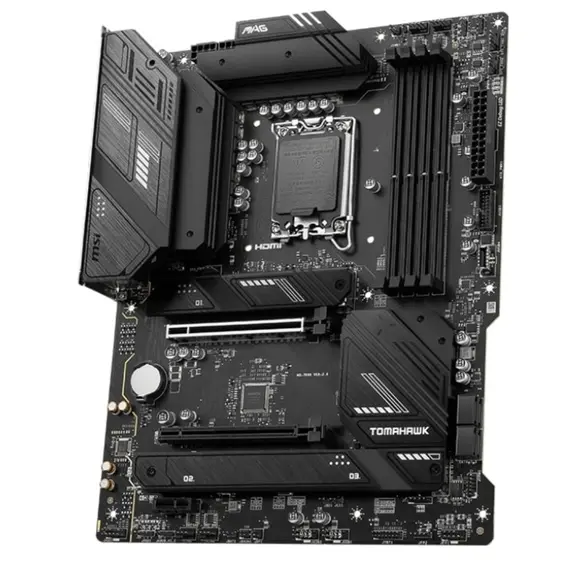 დედა დაფა MSI Motherboard MAG B760 TOMAHAWK WIFI s1700 B760 4xDDR5 M.2 HDMI DP Wi-Fi BT ATX - Primestore.ge