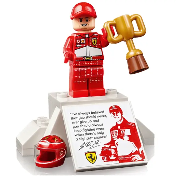 ლეგო LEGO Constructor Icons Ferrari F2004 та Michael Schumacher - Primestore.ge