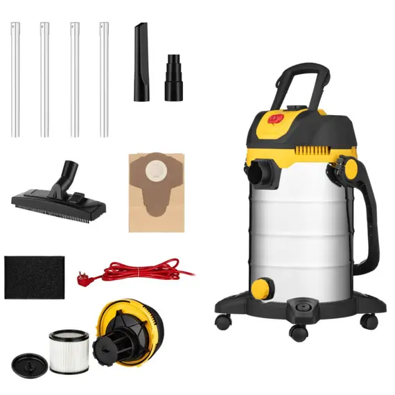 მტვერსასრუტი 2E Professional vacuum cleaner PowerClean 30S 1200W 17kPa 30L container 220V/2000W - Primestore.ge