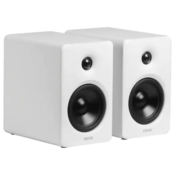 დინამიკი Edifier M90, 100W, HDMI eARC, Optical, Type-C, AUX, Bluetooth, Compact Active Speaker, White - Primestore.ge