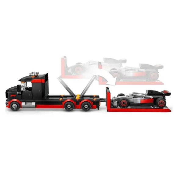 ლეგო LEGO Constructor City F1 Display Truck with Audi F1 Race Car - Primestore.ge