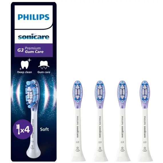 ელექტრო კბილის ჯაგრისის თავაკები  PHILIPS HX9054/87 - Primestore.ge