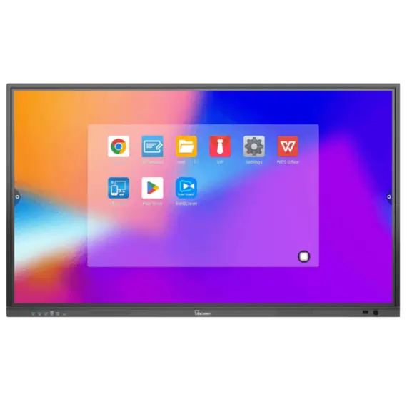 ინტერაქტიული ეკრანი Allscreen Interactive Flat Panels SB-75A14-8/128, 75” 4K, Android 14, RAM 8GB, 128GB, Smart Board, Black - Primestore.ge