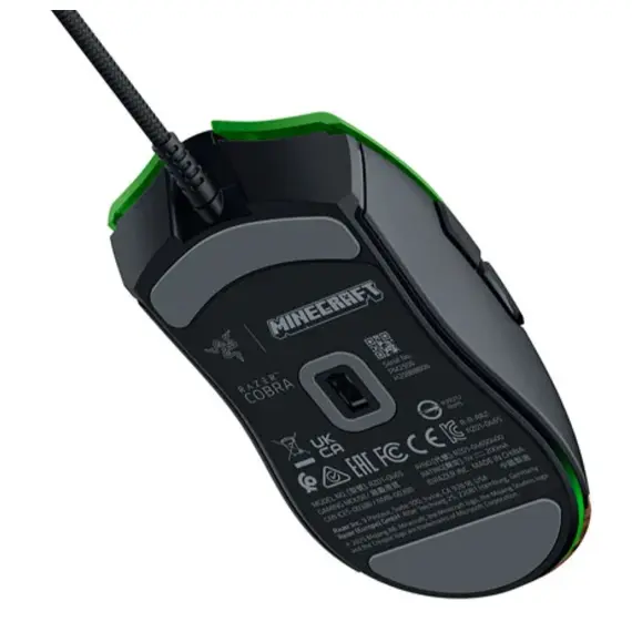 მაუსი Razer Gaming Mouse Cobra Minecraft Ed RZ01-04650200-R3M1 - Primestore.ge