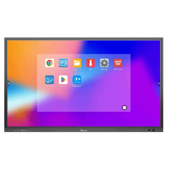 ინტერაქტიული ეკრანი Allscreen Interactive Flat Panels SB-65A14-8/128, 65” 4K, Android 14, RAM 8GB, 128GB, Smart Board, Black - Primestore.ge