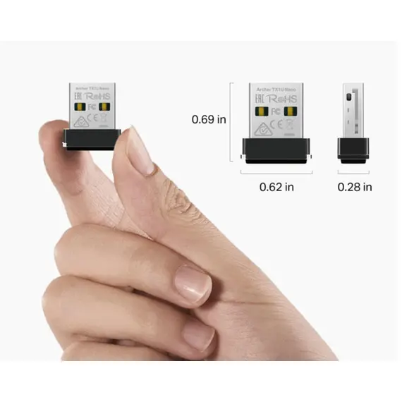 ადაპტერი TP-Link Archer TX1U AX300 Nano Adapter - Primestore.ge