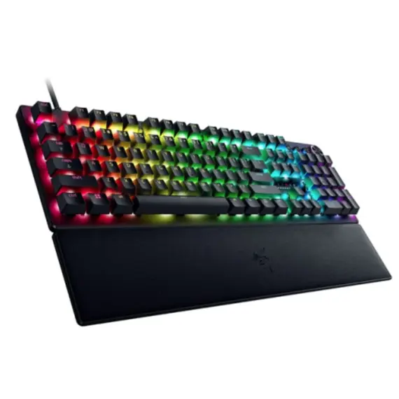 კლავიატურა Razer Keyboard mechanical Huntsman V3 Pro 8KHz, 104key, Analog Optical Switch Gen-2, USB-A, EN, RGB, black - Primestore.ge