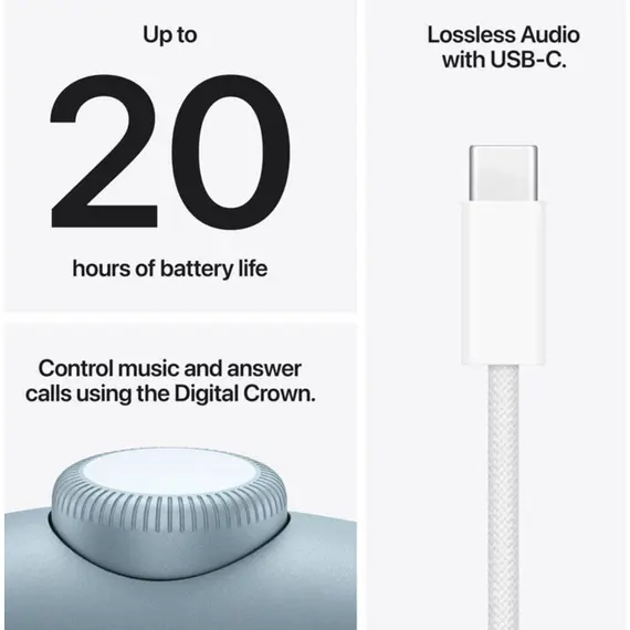 ყურსასმენი Apple AirPods Max 2 2026 Blue - Primestore.ge