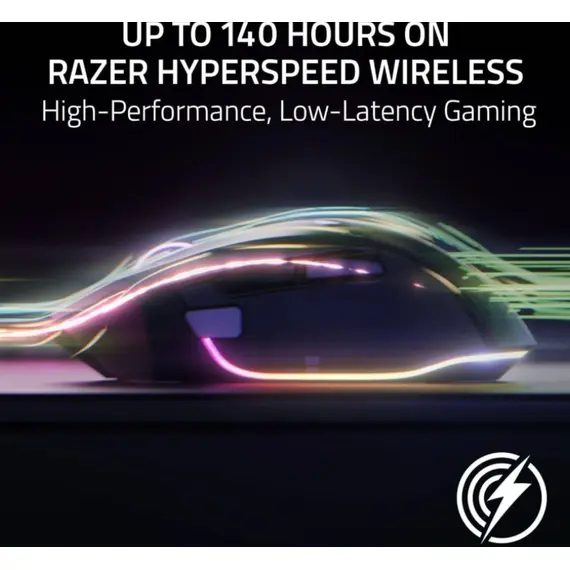 მაუსი Razer Mouse Basilisk V3 Pro 35K, RGB, USB-A/WL/BT, Phantom Green Ed. - Primestore.ge