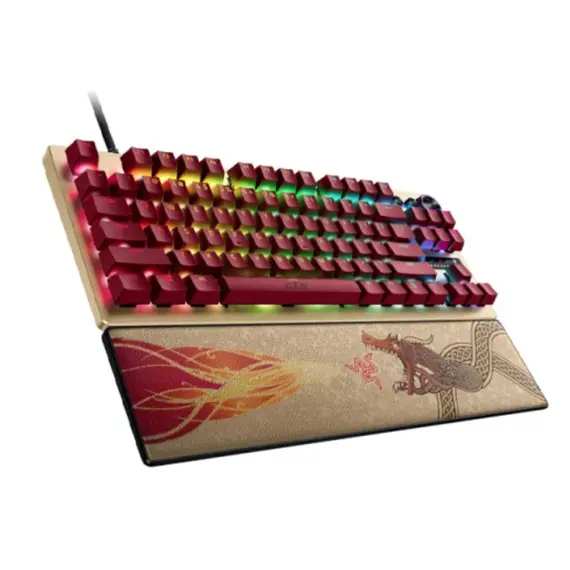კლავიატურა Razer Keyboard Huntsman V3 Pro TKL, 84key Analog Optical Switches, USB-A, EN, RGB, Counter-Strike 2 Ed. - Primestore.ge